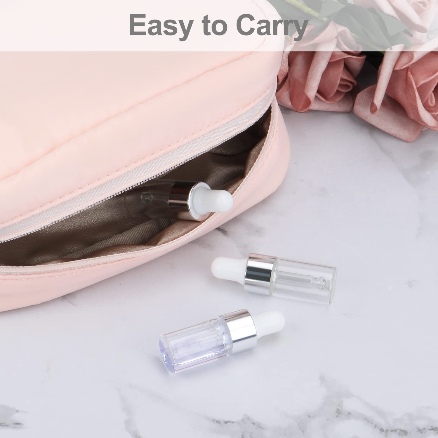 15 Pcs 3ml Clear Glass Dropper Bottles with Silver Lids - Essential Oil Bottles, Aromatherapy Perfume Vials, Refillable Sample Containers for DIY Blends, Travel & Home Use