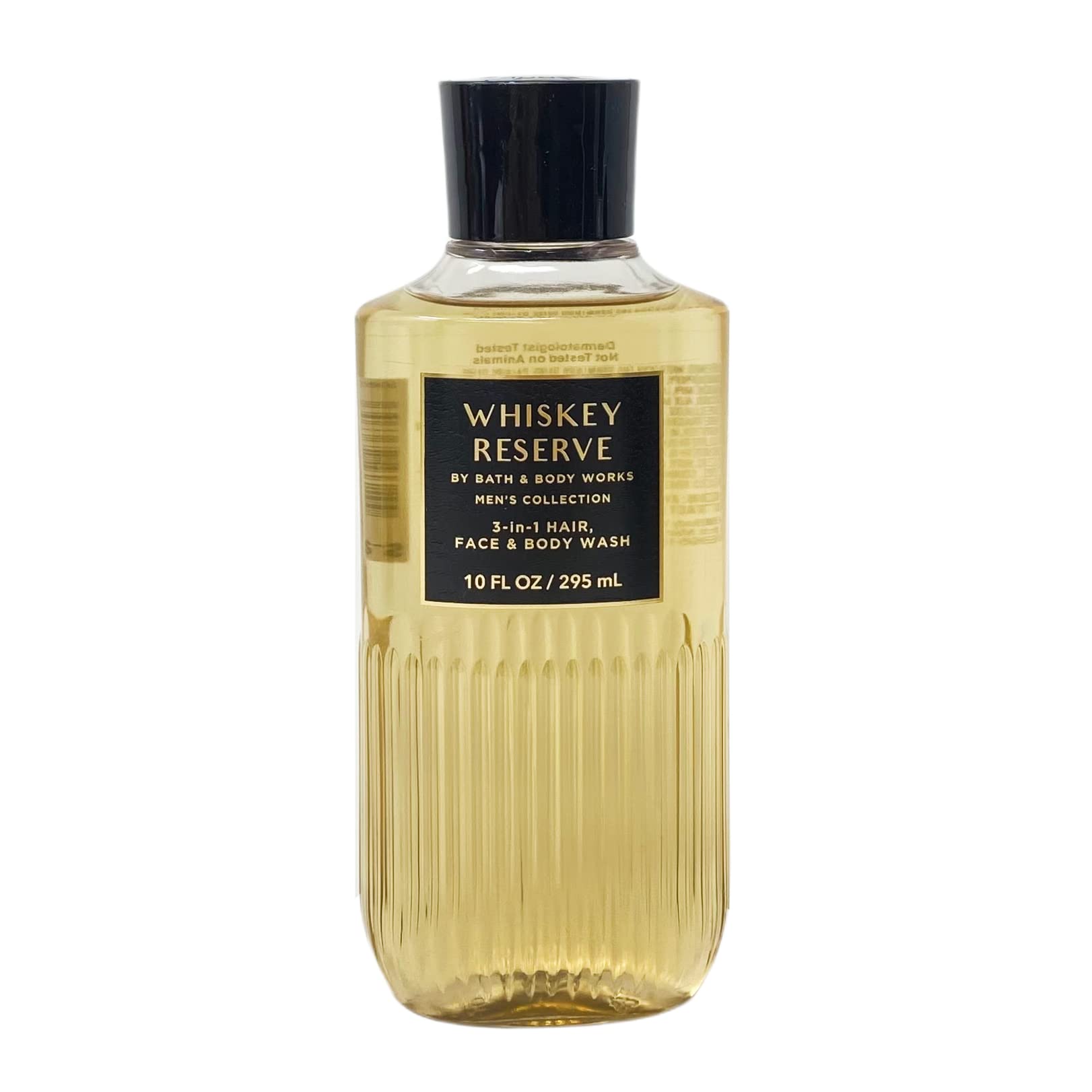 Bath & Body Works Men's Collection Whiskey Reserve Body Spray & 3-in-1 Hair Face Body Wash Gift Set with Cabin Spice Bar Soap - Full Size for Men's Grooming, Travel & Daily Hygiene Routine