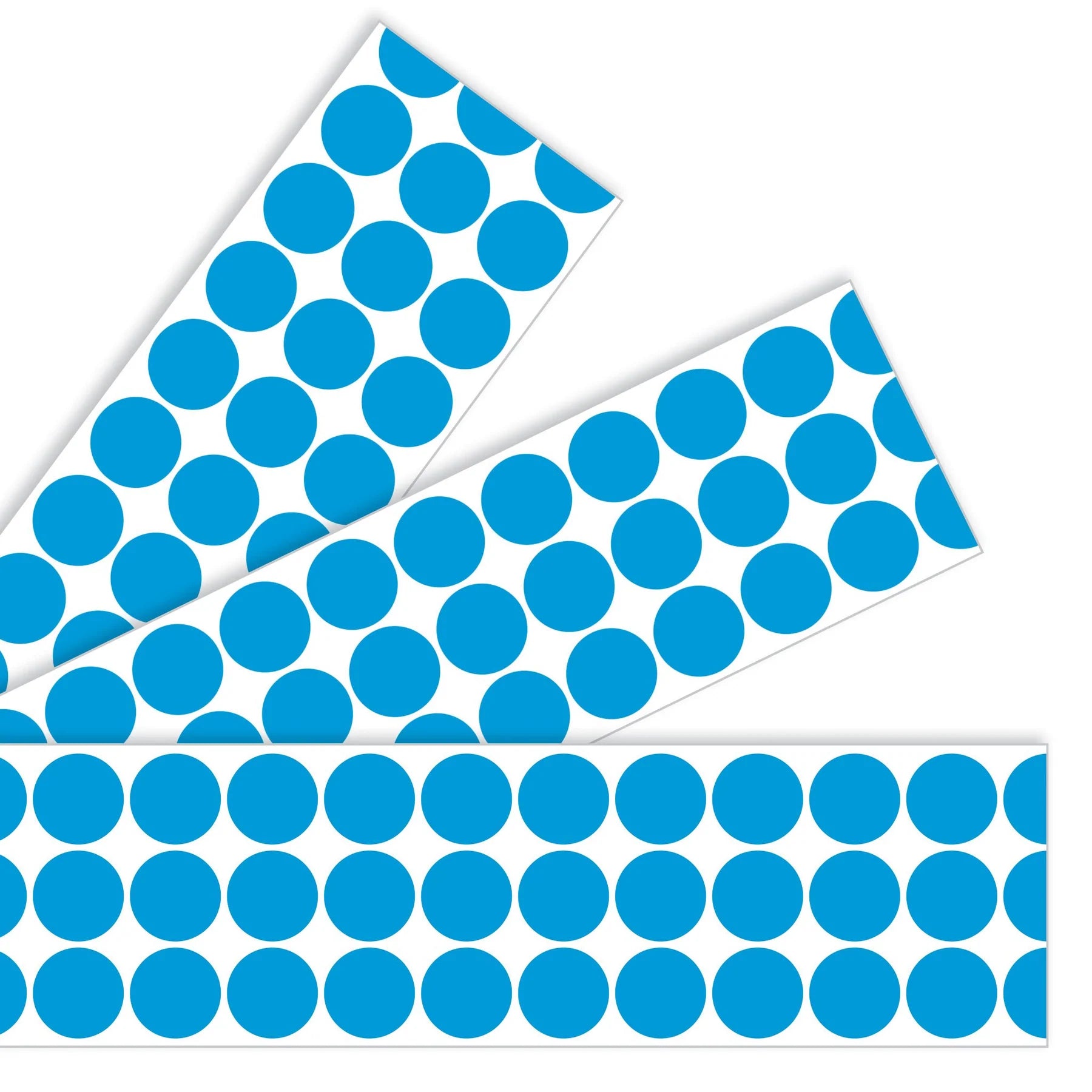 Big Dots Blue Bolder Borders® - Decorative Borders for Scrapbooking, Classroom Decor & DIY Crafts