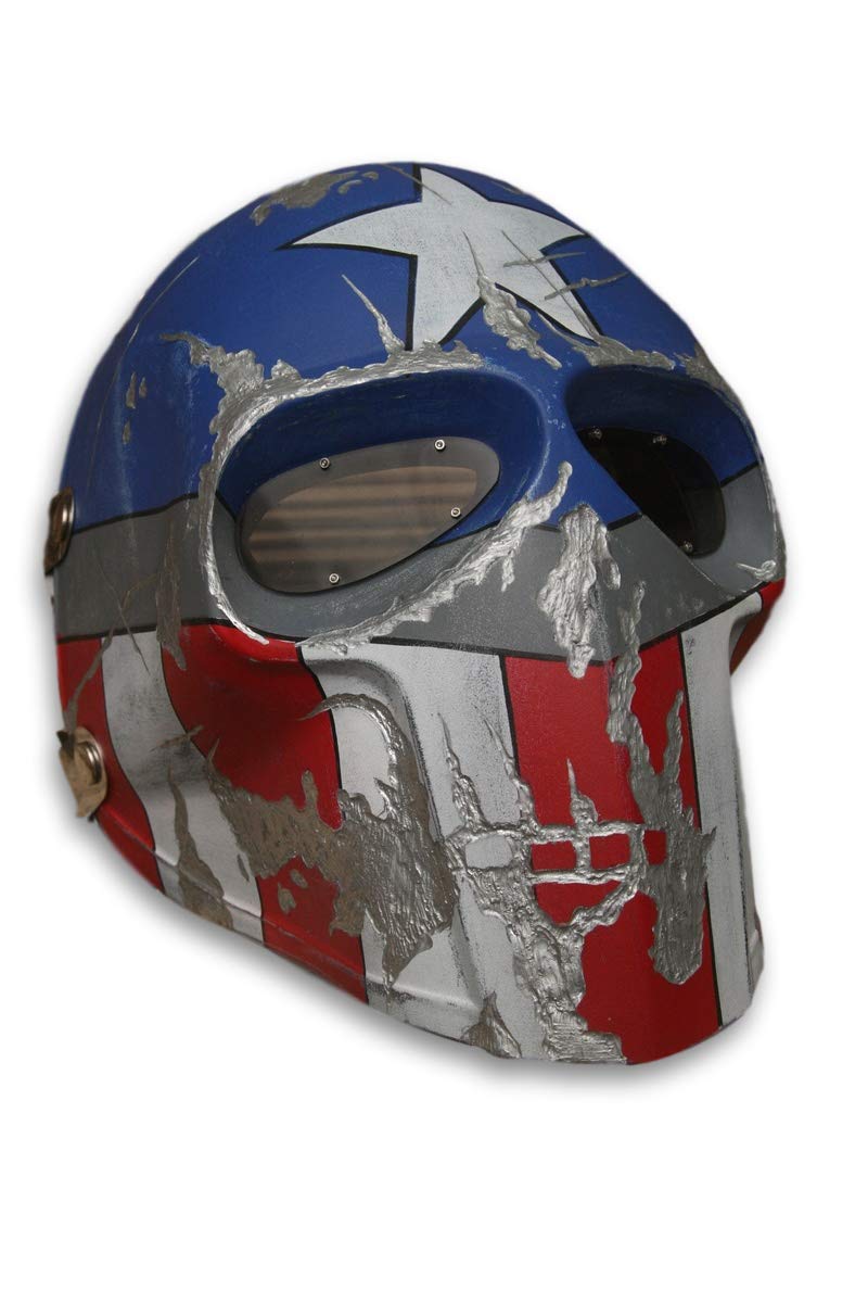 Halloween Airsoft Mask - Full Face Protection for Paintball & Airsoft | Scary Costume Accessory for Cosplay & Halloween Parties