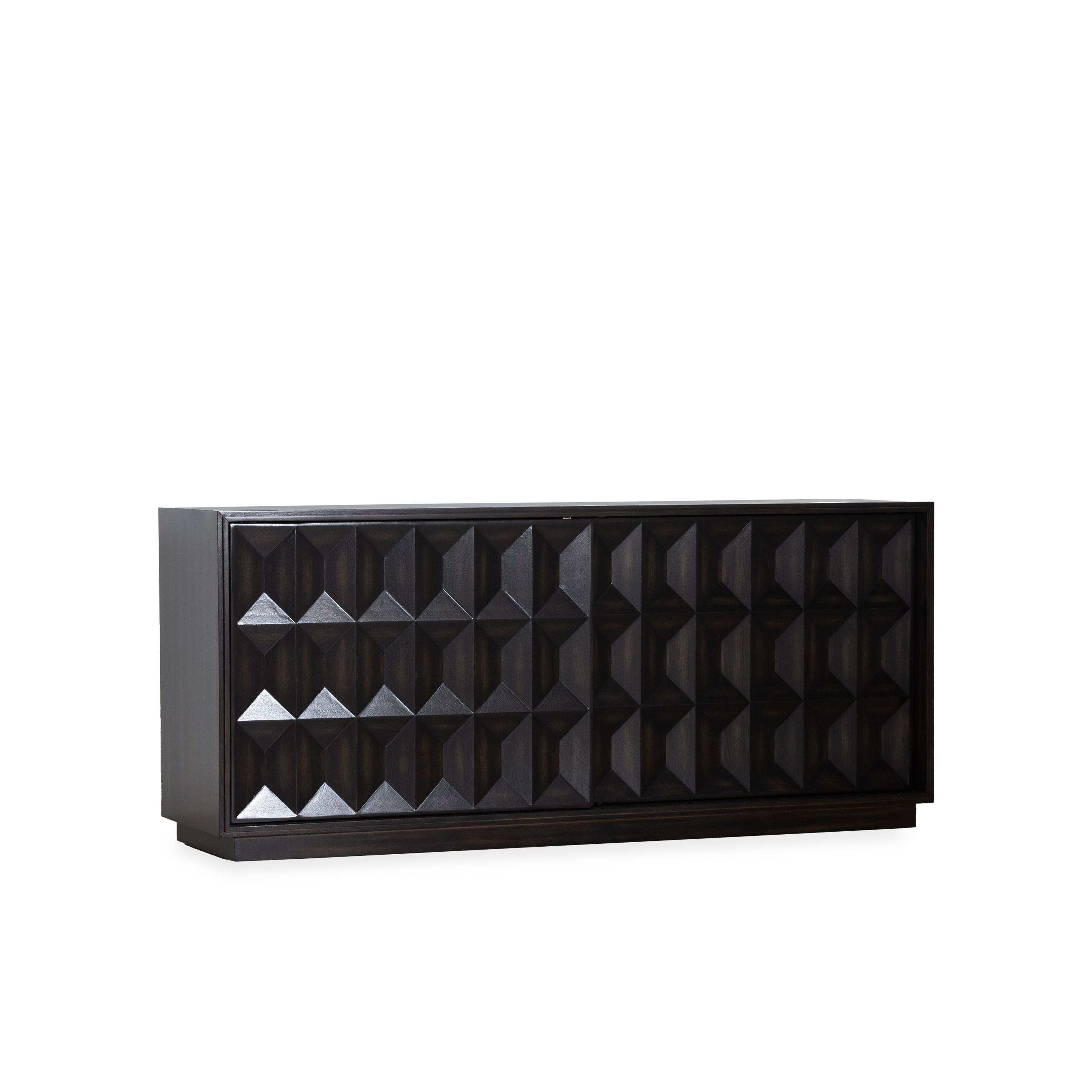 Brantley Sideboard - Modern Buffet Cabinet with 2 Doors & 4 Drawers - Perfect for Dining Room Storage & Living Room Organization