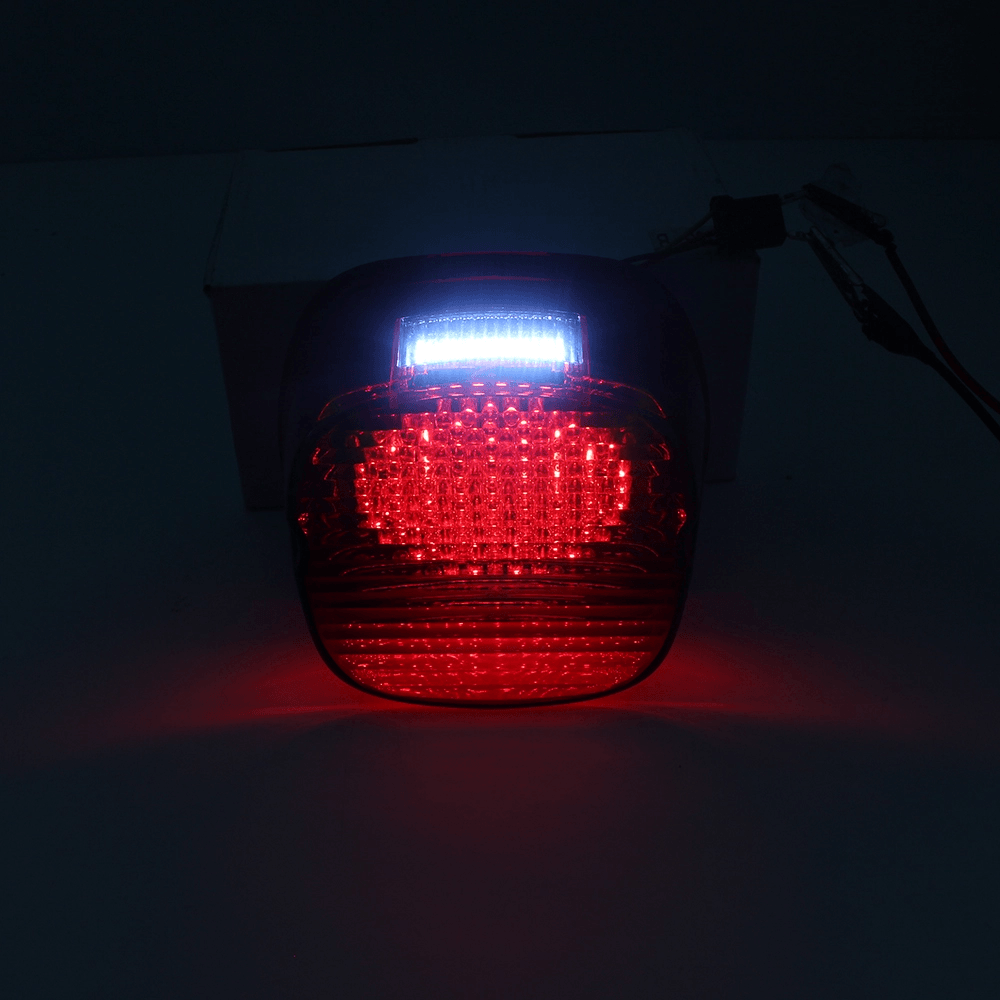 Eagle Lights Layback LED Tail Brake Light Kit for Harley Davidson Motorcycles - High Visibility Safety Lighting for Night Riding & Custom Bike Builds