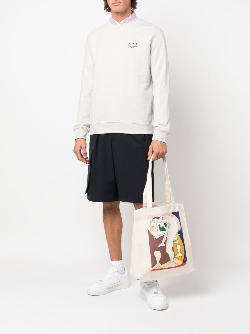 A.P.C. Beige Cashmere Sweater for Women - Soft & Cozy Winter Pullover - Perfect for Office, Travel & Casual Outfits