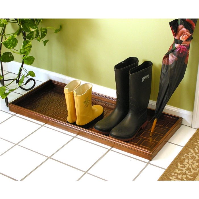 Durable Multi-Purpose Boot Tray for Entryway, Mudroom & Garage - Non-Slip Shoe Organizer Mat for Wet & Dirty Shoes - Perfect for Home, Office & Outdoor Use