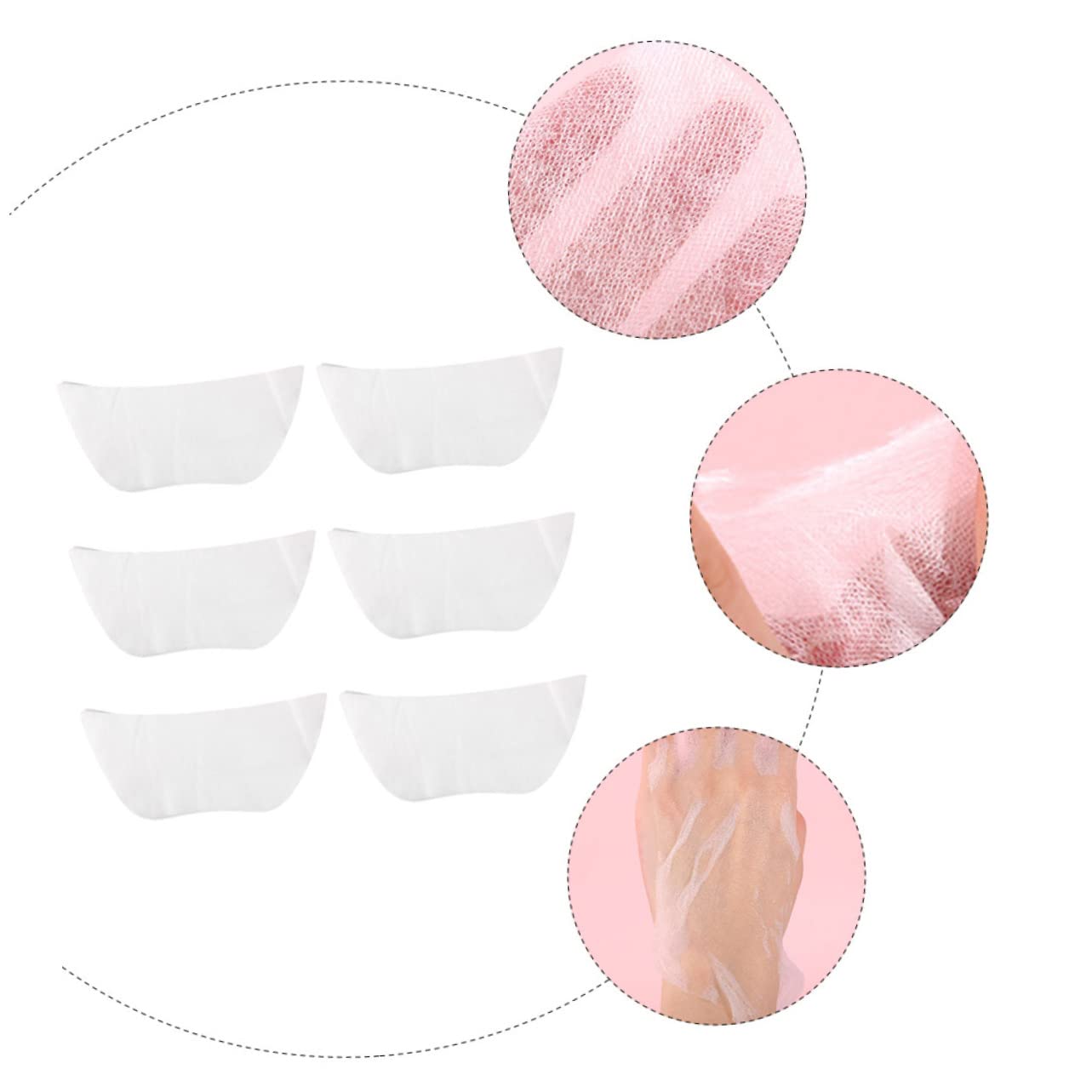 Minkissy Silk Neck Mask Sheets - Hydrating Spa Skin Care Treatment for Dry Skin | Reusable & Soft Facial Mask Paper for Anti-Aging & Wrinkle Reduction | Perfect for Night Routine, Travel & Self-Care