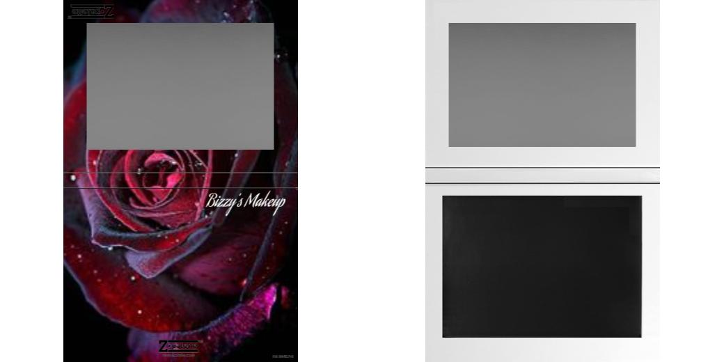 Custom Extra Large Z Palette - Magnetic Makeup Palette for Eyeshadows & Blush - Perfect for Travel & Professional Makeup Artists