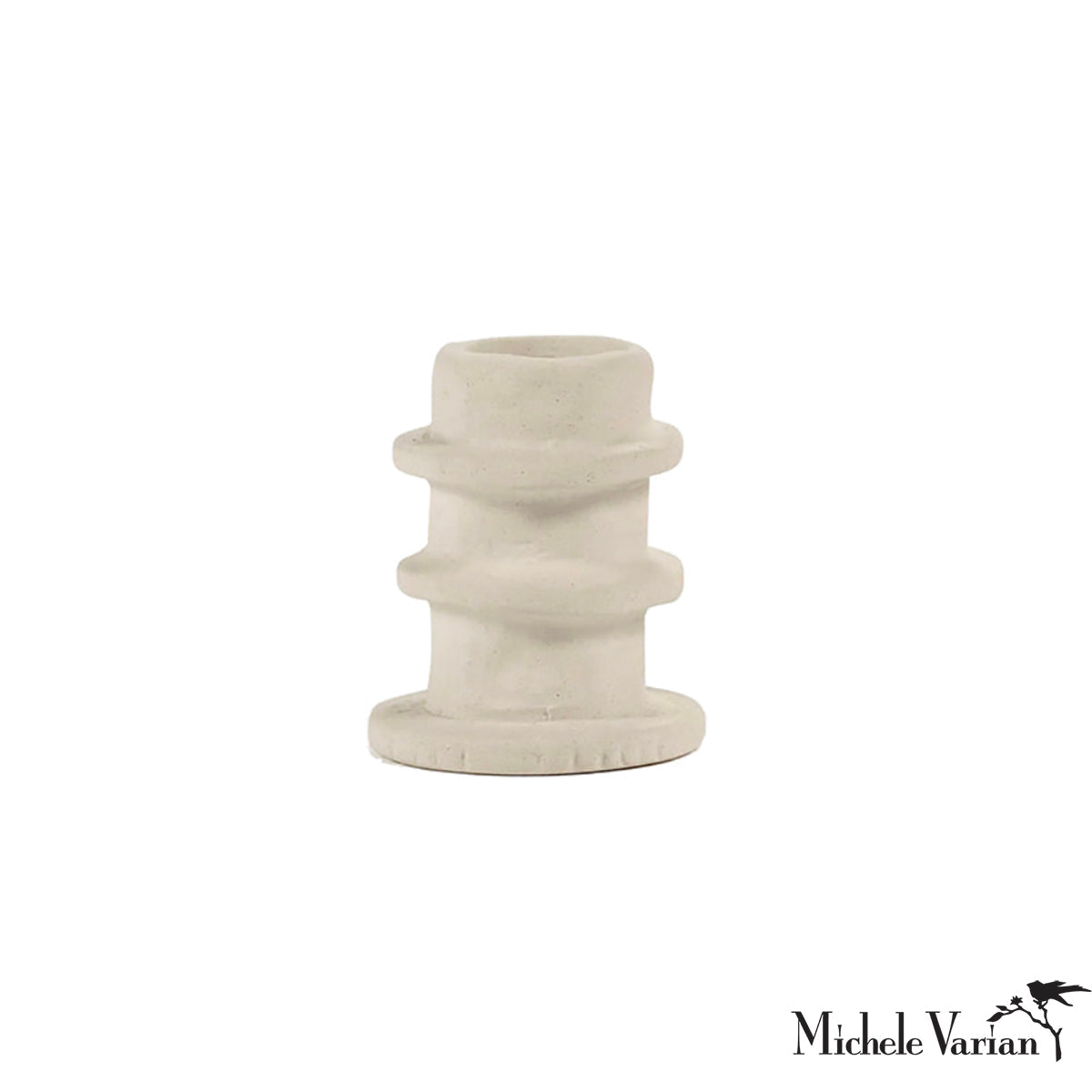 Elegant Fluted Glass Candle Holder - Modern Column Design for Home Decor, Wedding Centerpieces & Romantic Dinner Ambiance