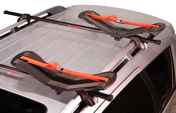 Malone Seawing Kayak Roof Rack - Heavy Duty Universal J-Style Carrier for Canoes, SUPs & Kayaks - Secure & Easy Loading for Outdoor Adventures