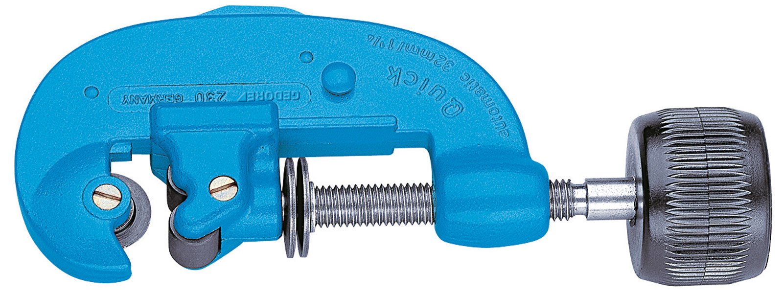 GEDORE 230010 Quick Automatic Pipe Cutter 4-32 mm for Plumbing, HVAC, and DIY Home Repairs