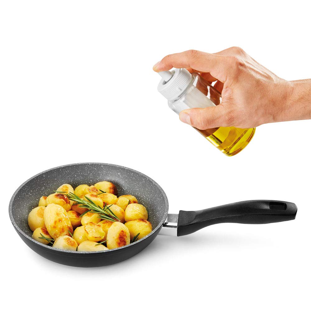 Stainless Steel Oil and Vinegar Sprayer by Metaltex - Perfect for Cooking, Salads & Kitchen Use