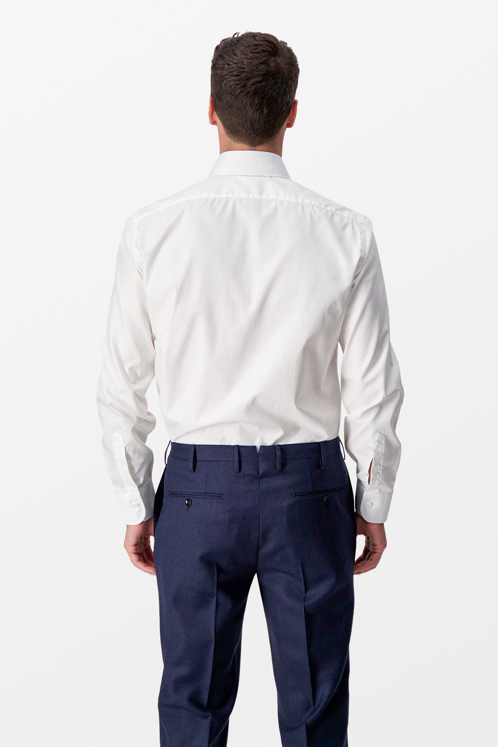 Barba Napoli White Journey Classic Shirt - Premium Italian Dress Shirt for Men | Formal & Business Attire | Perfect for Office, Weddings & Special Occasions