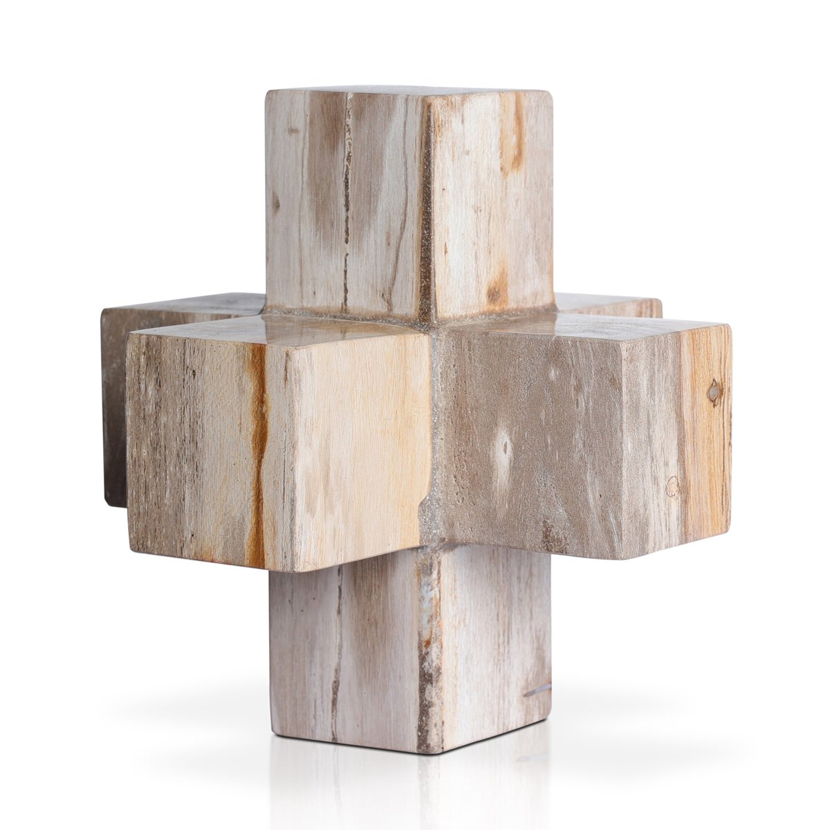 Petrified Wood Lamp - Ancient Wood Jack Light - Natural Stone Home Decor for Living Room, Bedroom & Office