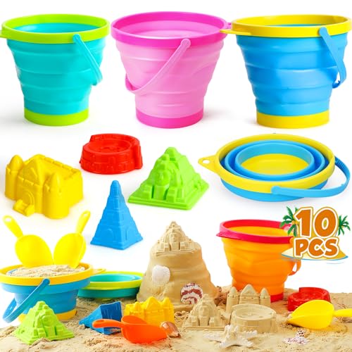 Multicolored-3 Sand Buckets