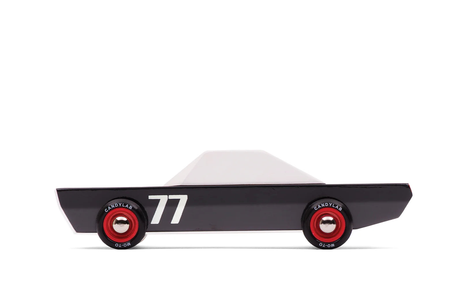 Carbon 77 by Candylab - Premium Wooden Toy Cars for Kids & Collectors | Eco-Friendly, Handcrafted, Durable Playtime & Display Gifts for Boys & Girls | Perfect for Birthday, Christmas & Home Decor