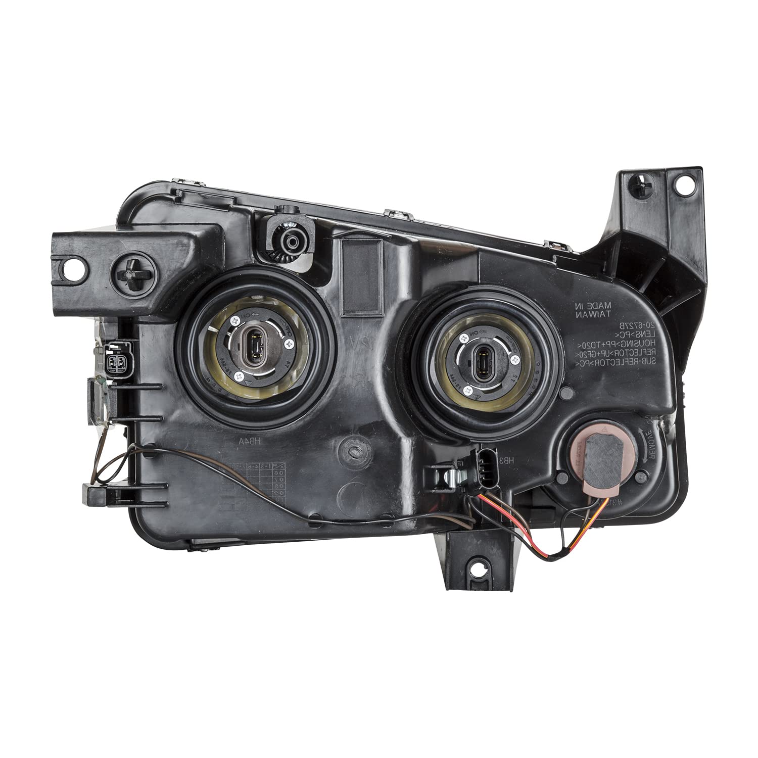 TYC Left Headlight Assembly Replacement for 2006-2007 Dodge Charger - Perfect for Night Driving & Auto Restoration Projects