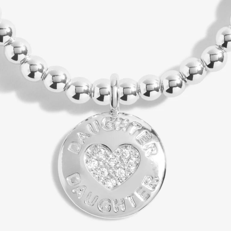Joma Jewellery Bracelet - A Little Just For You Daughter - Elegant Gift for Birthdays, Graduation & Special Occasions