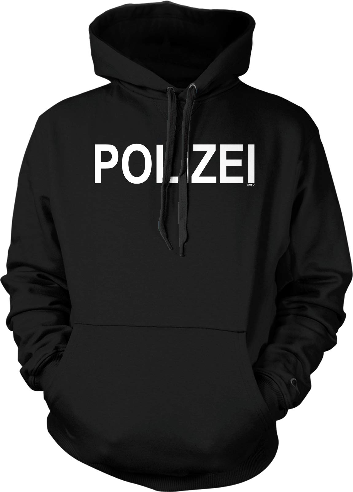 Hoodteez Polizei Hooded Sweatshirt - Stylish & Comfortable Hoodie for Casual Wear, Street Style, and Outdoor Adventures