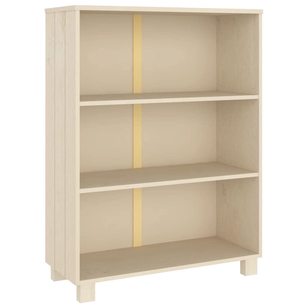 Solid Wood Pine Bookcase - 33.5