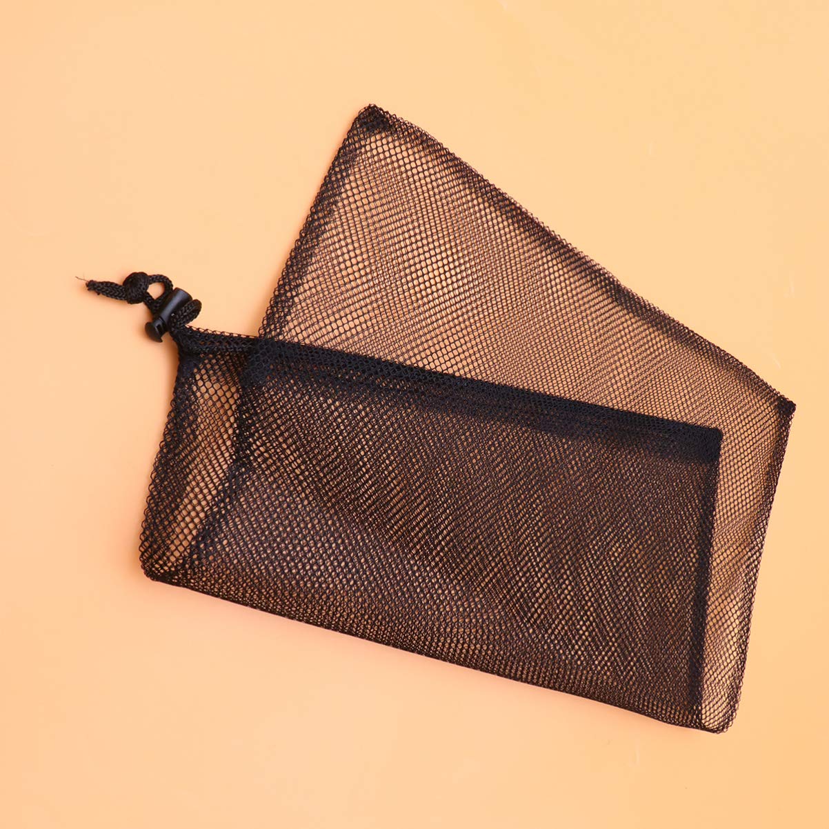 10 Pcs Mesh Storage Bags - Portable Organizer for Bath Products, Travel & Laundry - Breathable & Durable Mesh Carrier Bags for Home & On-The-Go Use