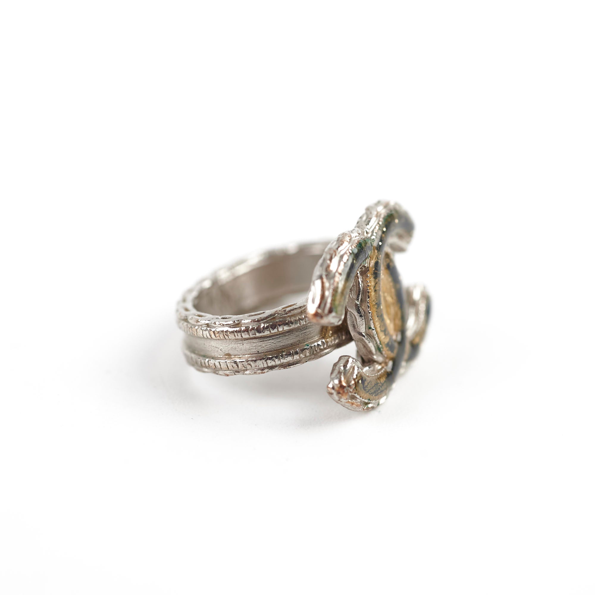 Chanel CC Logo Ring - Fashion Jewelry for Women, Size 52 - Perfect for Parties, Weddings & Everyday Elegance