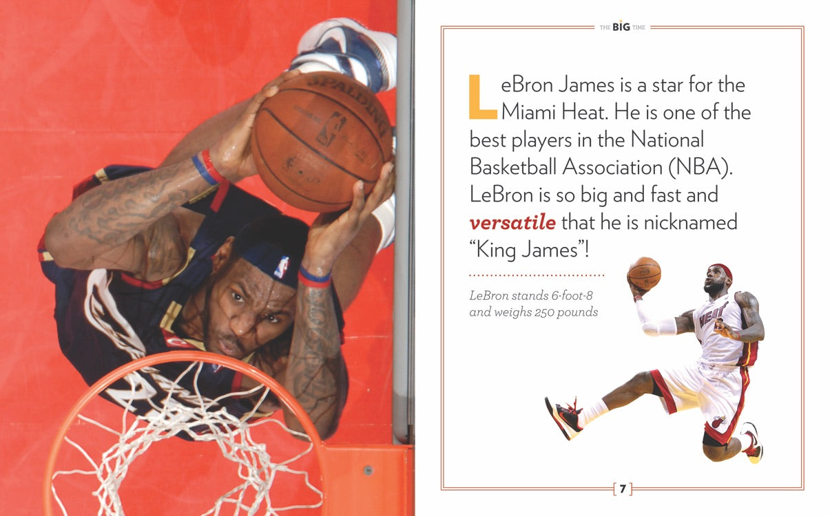 LeBron James Biography Book - 9781608183371 - Inspiring Story of NBA Superstar for Sports Fans & Collectors - Perfect Gift for Basketball Enthusiasts