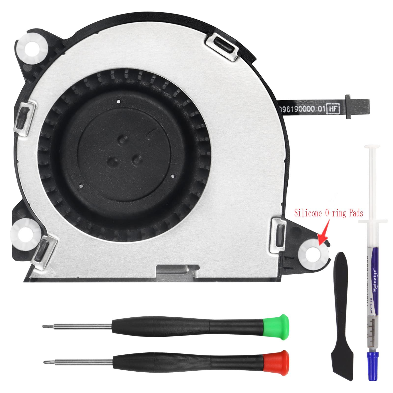 Replacement Internal Cooling Fan for Nintendo Switch HAC-001 NS 2017 Console - CPU Heatsink Cooler with Thermal Compound Paste - Perfect for Gaming, Overheating Prevention & Console Maintenance