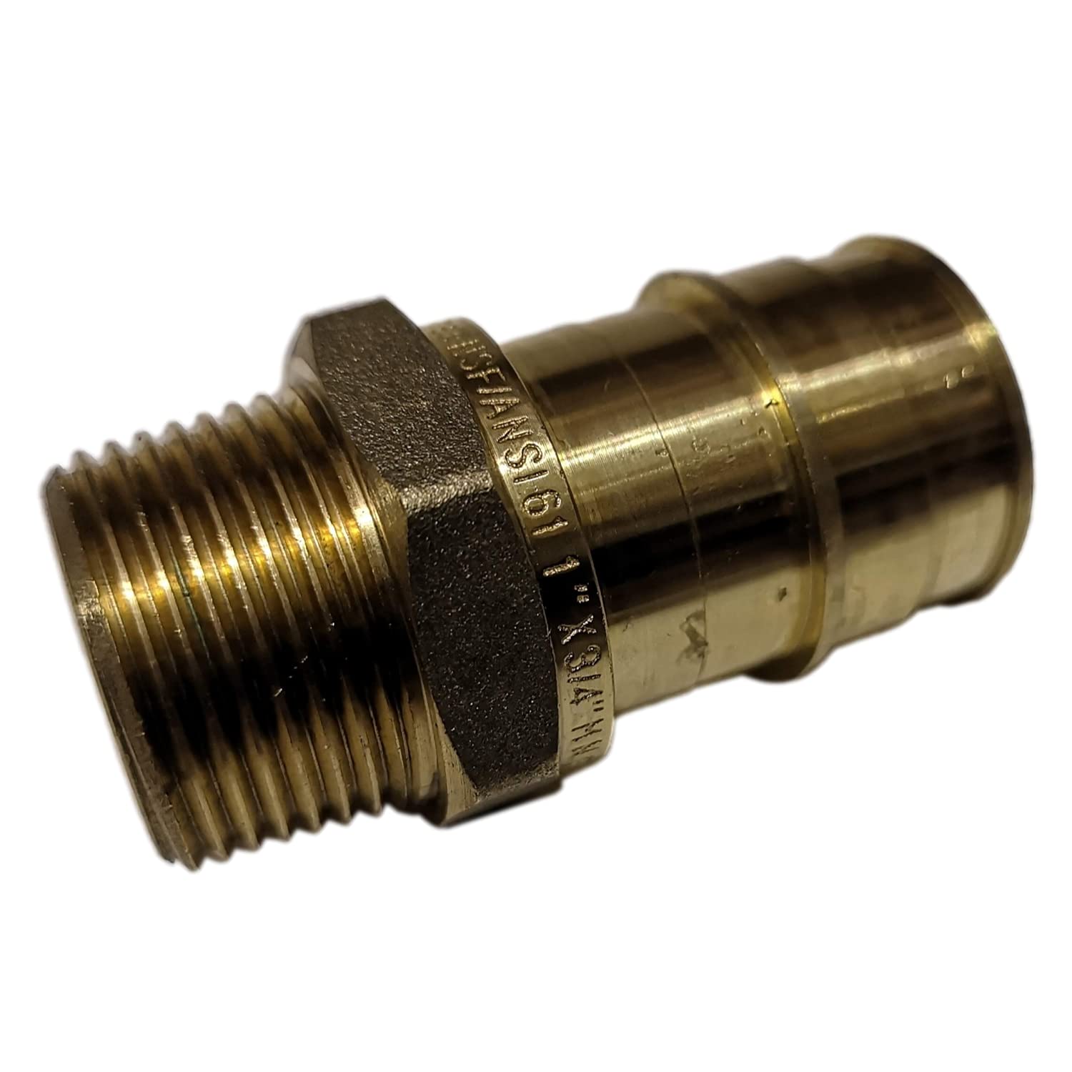 PEX A Expansion F1960 Male NPT Adapter - Brass Plumbing Fitting for Water Supply Lines | Perfect for PEX Pipe Connections in Home Plumbing, HVAC Systems & DIY Projects