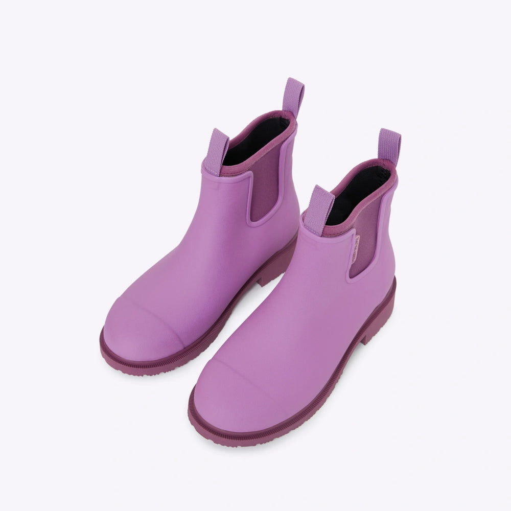 Merry Women's Bobbi Rain Boots in Orchid - Waterproof Garden & Outdoor Shoes for Walking, Hiking & Rainy Days