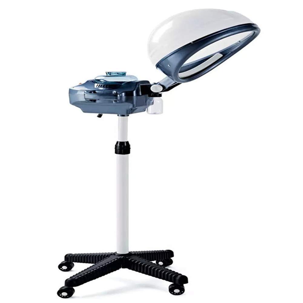 Professional Salon Hair Steamer with Rolling Floor Stand - Thermal Hair Conditioning Treatment for Deep Moisturizing & Repair | Perfect for Home Spa, Salon Treatments & Hair Care Routines