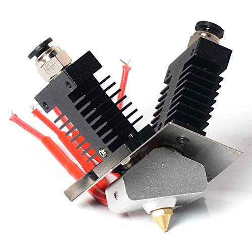 Geeetech A30M 3D Printer Hotend Kit - Dual Extruder Y-Type Remote Hotend with 0.4mm Nozzle for 1.75mm Filament | Compatible with Multi-Material Printing & High-Temperature Filaments | Perfect for DIY 3D Printing Projects & Professional Prototyping