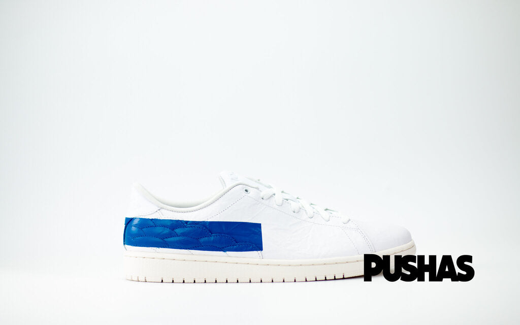 Air Jordan 1 Centre Court 'Military Blue' Sneakers (2021) - Men's Basketball Shoes for Court Performance & Street Style