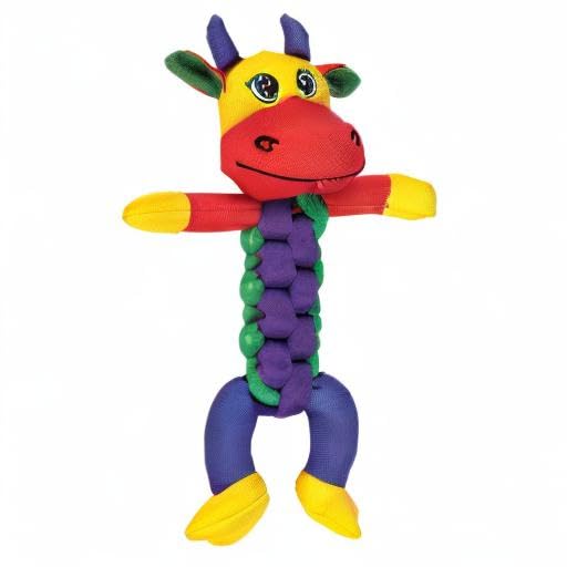 Chomper Twisterz Interactive Squeaky Tug Toy for Dogs - Durable Chew Toy for Puppies & Adult Dogs - Perfect for Fetch, Training & Playtime Indoors or Outdoors