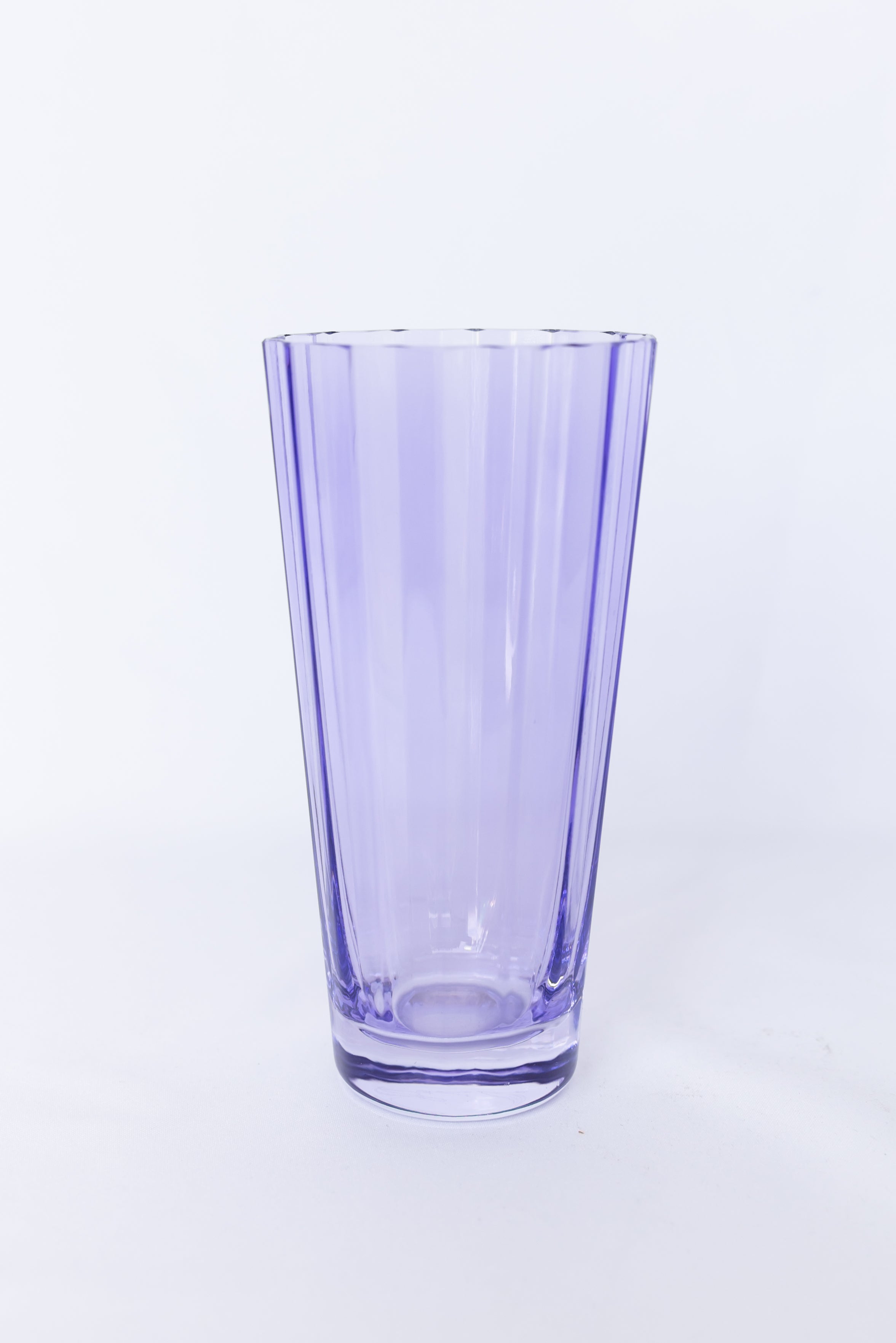 Estelle Colored Sunday Highball Glasses Set of 2 - Elegant Lavender Drinking Glasses for Cocktails, Juice & Iced Tea - Perfect for Home Bar, Parties & Gifts