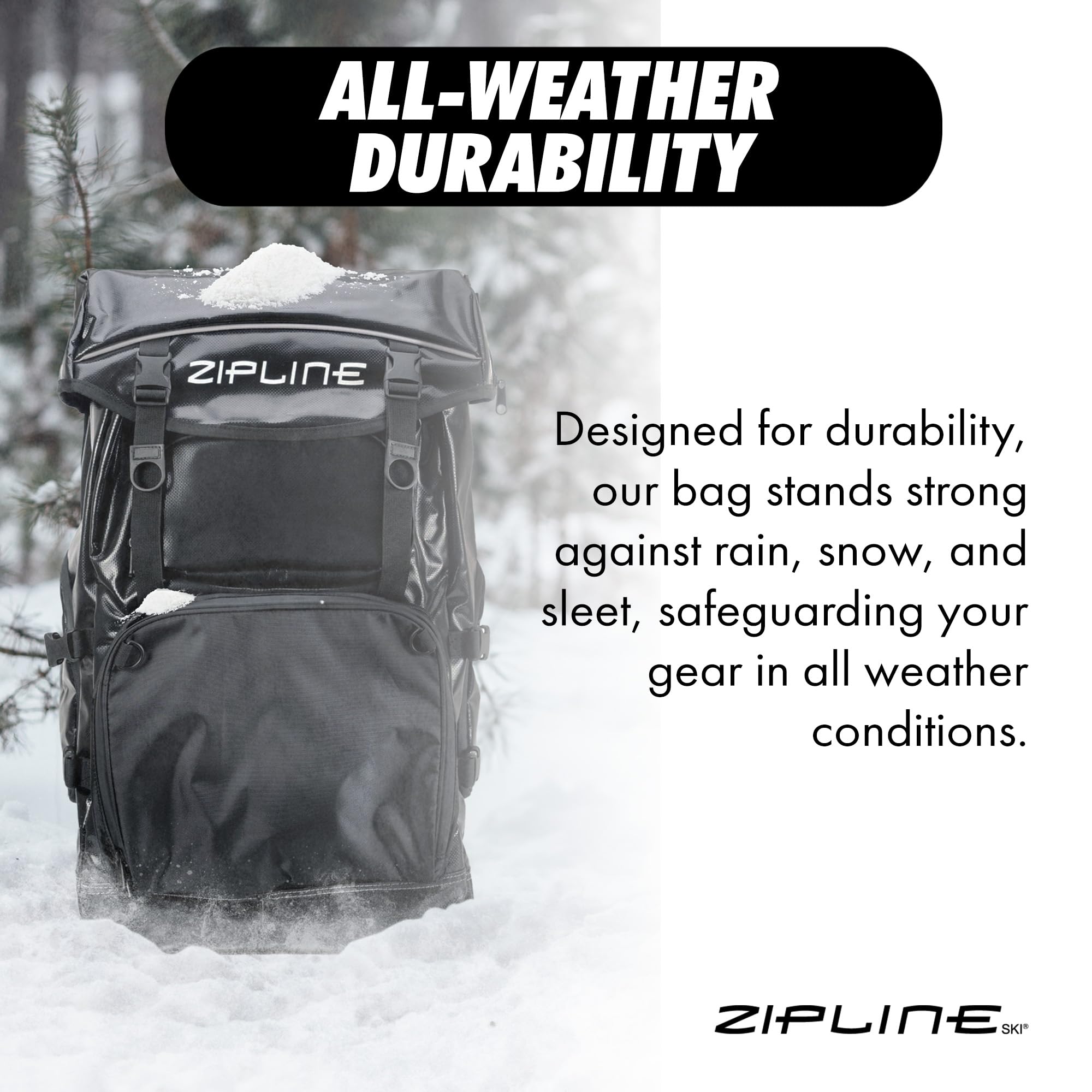 **Zipline World Cup Ski Boot Backpack – Professional Snowboard Gear Bag for Air Travel – Waterproof Ski & Snowboard Accessories Storage – Ideal for Olympians & Athletes – Perfect for Ski Trips, Snowboarding & Winter Travel**