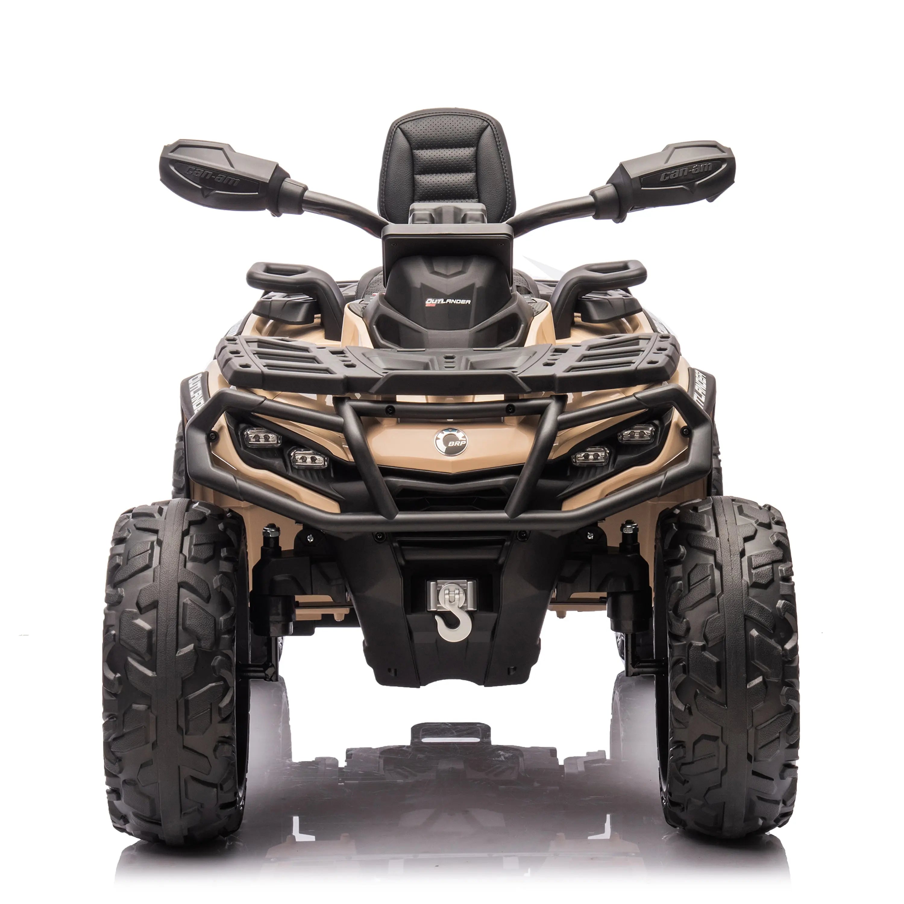 Can Am Outlander 24V Kids Ride On ATV - 2 Seater Electric Off-Road Vehicle for Boys & Girls | Outdoor Adventure, Backyard Play & Trail Riding Toy