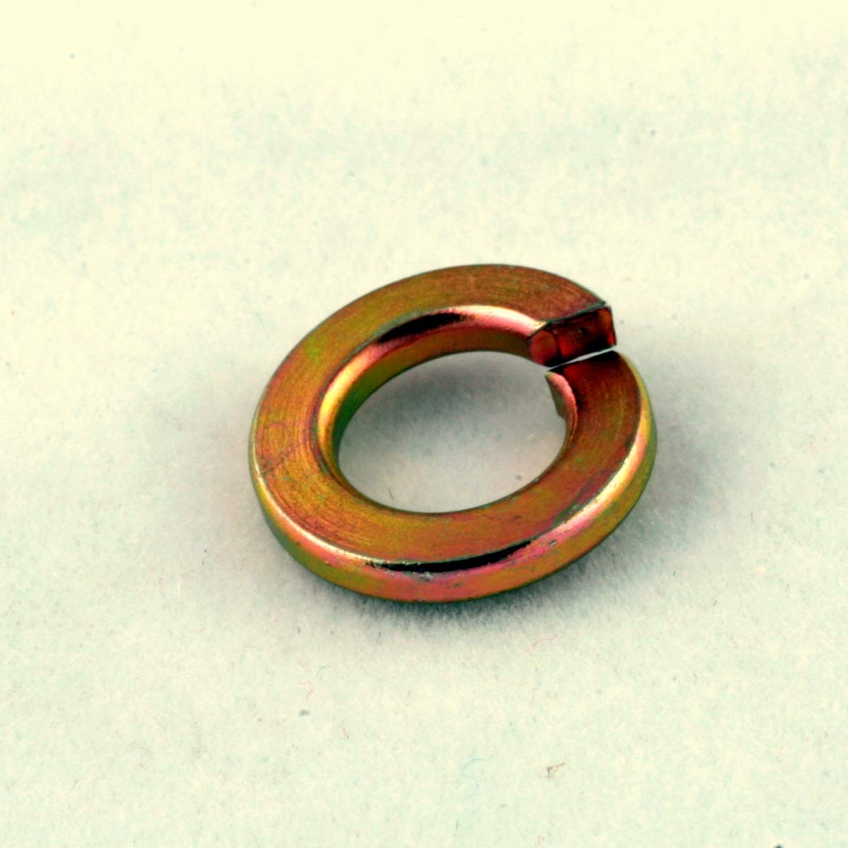 Blue Jay Fasteners 7818008-ZNDI 0.37 Inch Alloy Split Lock Washers Zinc Dichromate - Box of 100 - Ideal for Automotive, Machinery & Industrial Fastening Applications