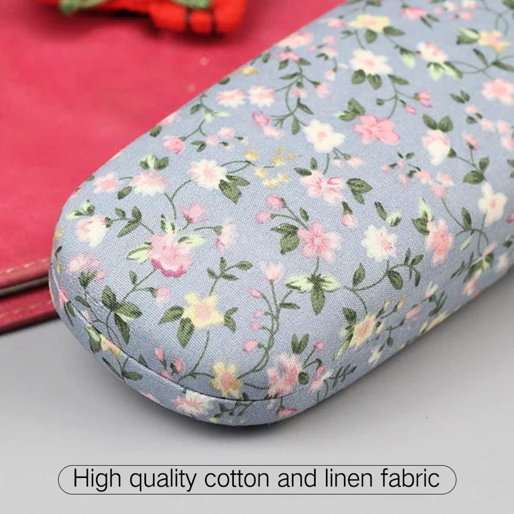 PERFECTSIGHT Hard Shell Eyeglasses Case - Durable Protective Glasses Holder for Kids, Women & Men - Cute Kawaii Style Eyewear Storage - Perfect for School, Travel, Work & Daily Use
