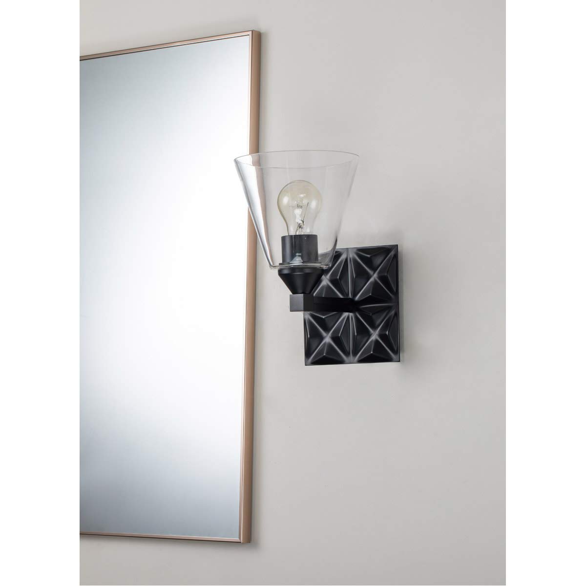 Lucas & McKearn BB1302MB-1 Alpha Modern Bathroom Vanity Light - Brushed Nickel Finish, Dimmable LED Lighting for Bathroom Makeup Mirror & Vanity Area - Perfect for Home, Hotel, Spa Decor