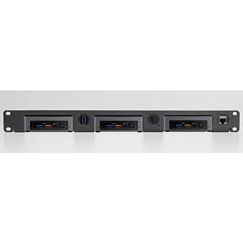 1U 19-Inch Rack Mount Kit for Intel NUC Mini PC - Holds 1-3 NUC Units - Perfect for Server Racks, Data Centers & Home Office Setups
