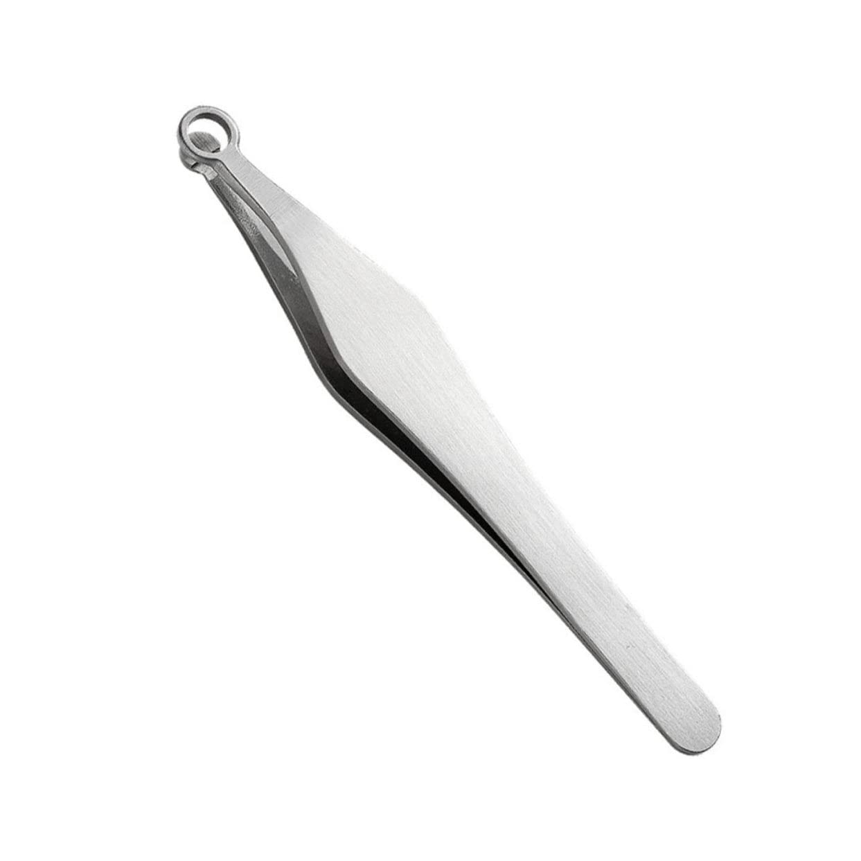 Professional Stainless Steel Nose Hair Scissors & Facial Grooming Kit for Men - Nose Trimmer, Eyebrow Tweezers, Hair Clips - Perfect for Travel, Home & Salon Grooming