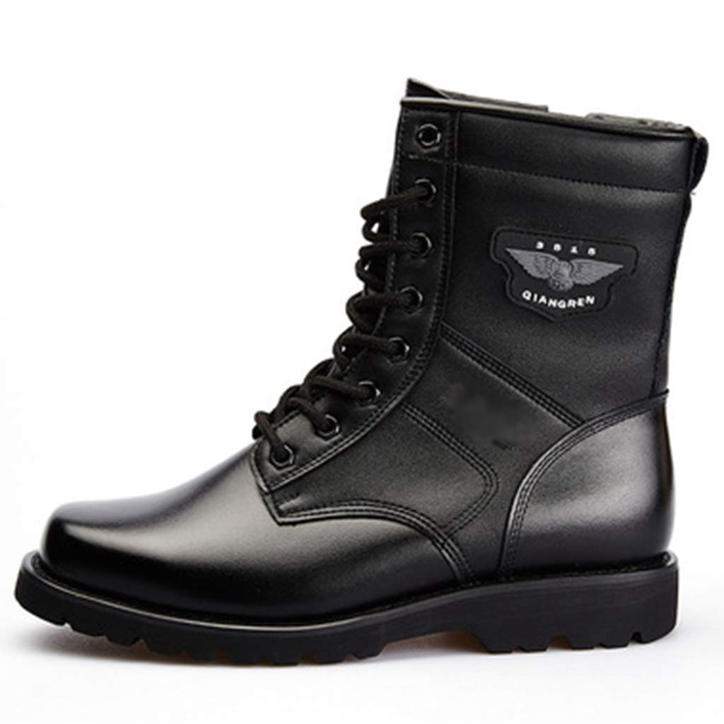 Men's Military Combat Boots - Waterproof Hiking Boots for Outdoor Trekking & Mountaineering - Black Army Tactical Shoes for Men - Perfect for Camping, Hunting & Outdoor Adventures