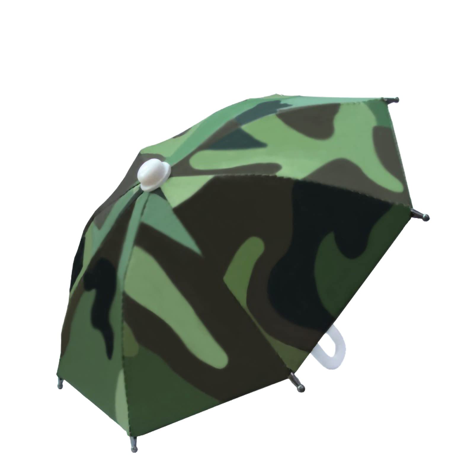 Portable Sun Shade Umbrella for Phone & Bicycle - Waterproof Mini UV Protection Umbrella for Outdoor Activities, Cycling, and Beach Use