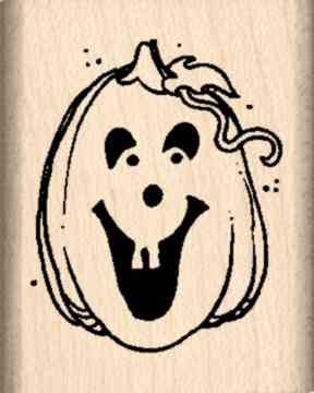 Halloween Jack-o'-Lantern Rubber Stamp Set - Pumpkin Carving Stamps for DIY Scrapbooking, Card Making & Craft Projects - Perfect for Halloween Decorations, Party Invitations & Gift Wrapping