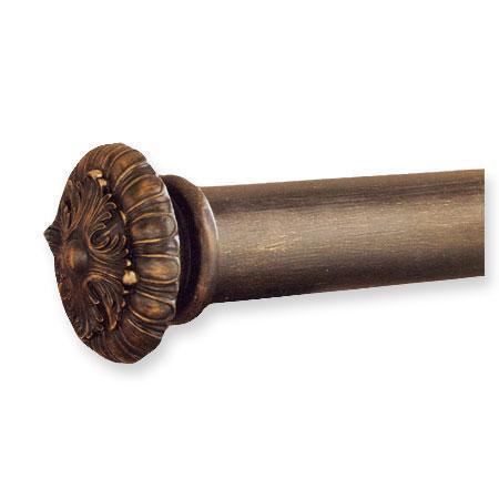 2 1/4 Inch Smooth Wood Poles for DIY Projects - Black Cherry Finish - Finial Company - Perfect for Curtain Rods, Stair Balusters & Home Decor