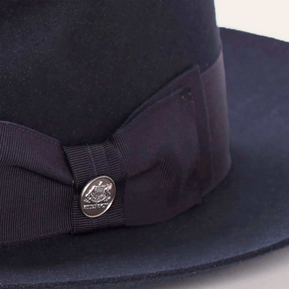 Stetson Men's Temple Hat - Classic Western Cowboy Hat for Outdoor, Rodeo & Country Style | Durable Felt Hat for Ranch Work, Horseback Riding & Country Music Events