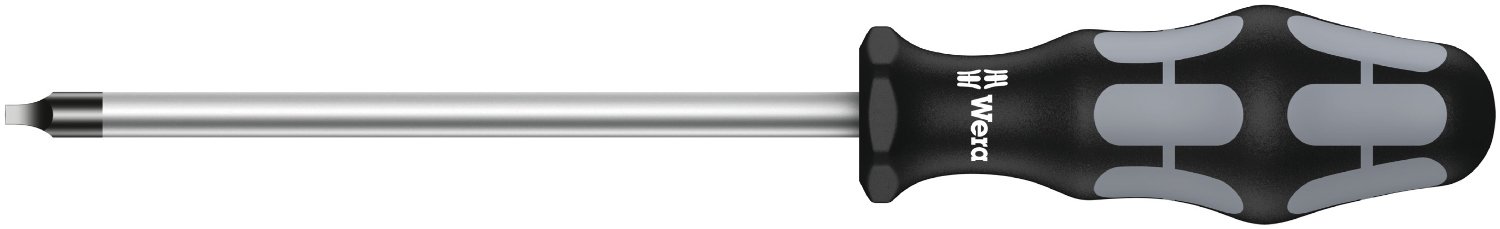 Wera 05117686001 Kraftform Plus 368 Square Socket Screwdriver - #3 Head, 6-Inch Blade Length - Perfect for Automotive Repairs & DIY Projects