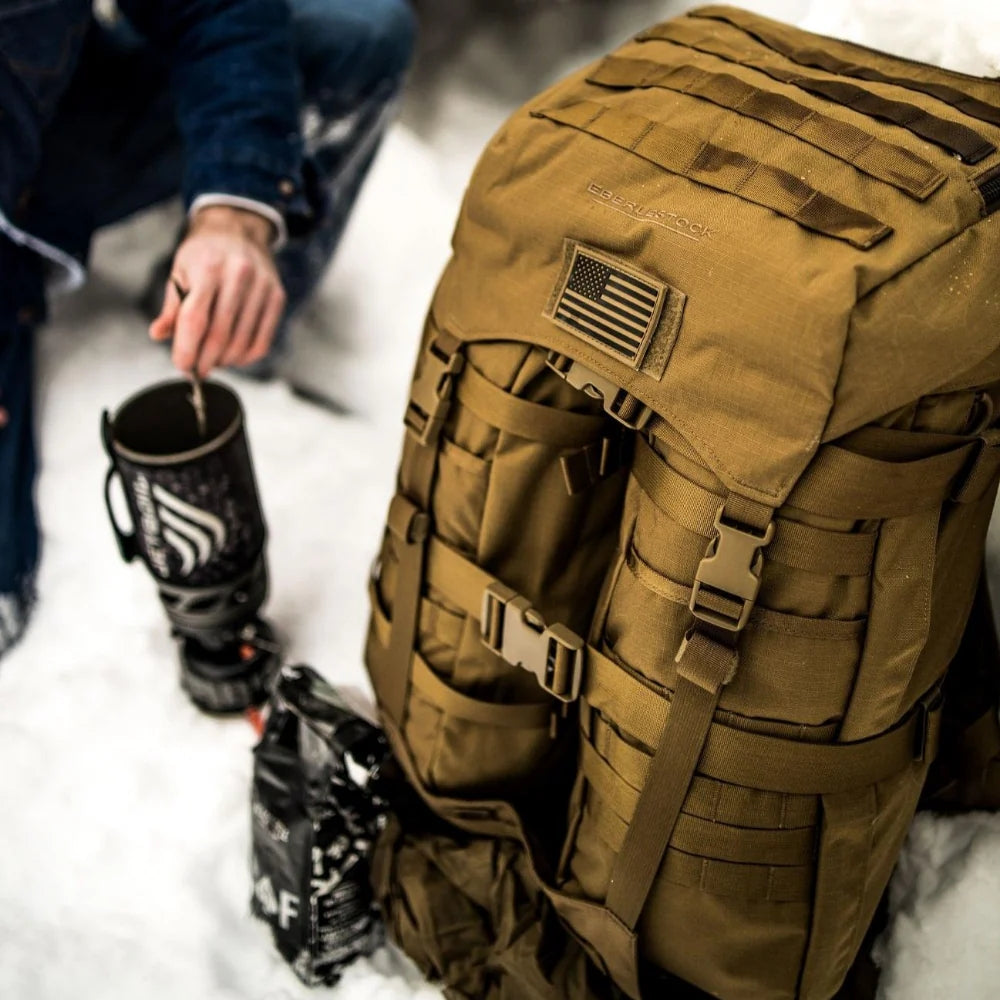 Eberlestock Warhammer 3-Day Backpack with Intex II™ Aluminum Frame - Durable Tactical Pack for Hunting, Hiking & Outdoor Adventures