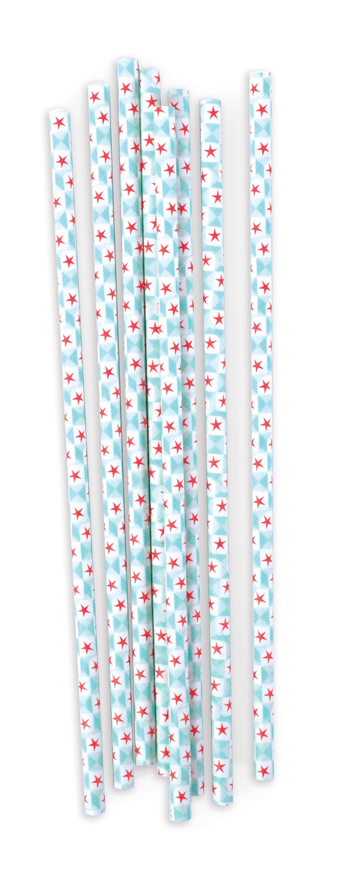 Colorful Party Paper Straws (201 Pack) - Biodegradable & Eco-Friendly Drinking Straws for Birthday, Wedding, Baby Shower & Summer Beverages