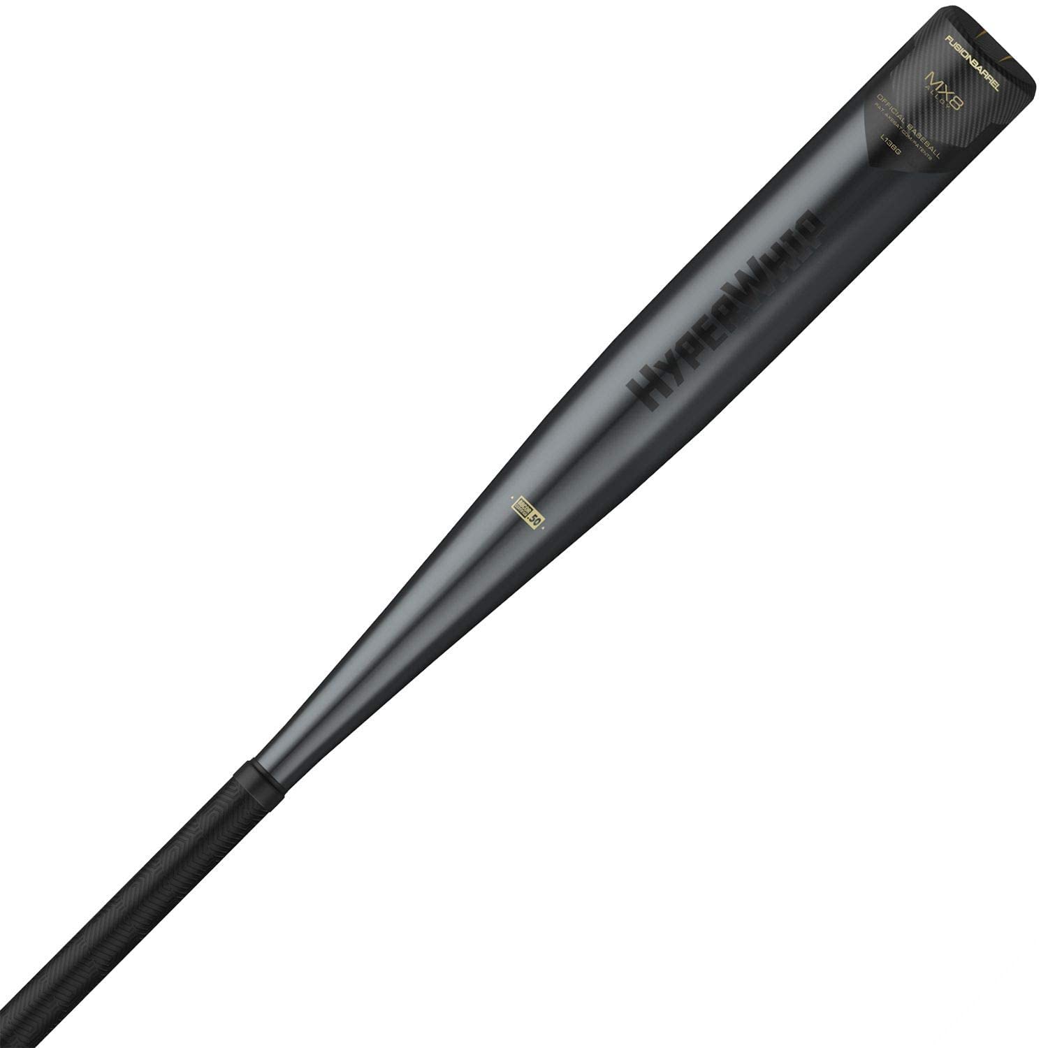 New Axe L138G BJ Hyperwhip Fusion BBCOR Baseball Bat - Black/Gold (2019 Model) | High Performance for Competitive Players & Training | Perfect for High School, College & League Games
