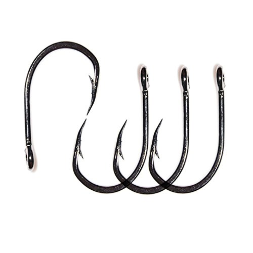 40pcs Saltwater Fishing Hooks - Sharp Stainless Steel 2X Strong Live Bait Hooks for Ocean, Pier & Boat Fishing | Perfect for Sea Bass, Tuna & Saltwater Game Fish